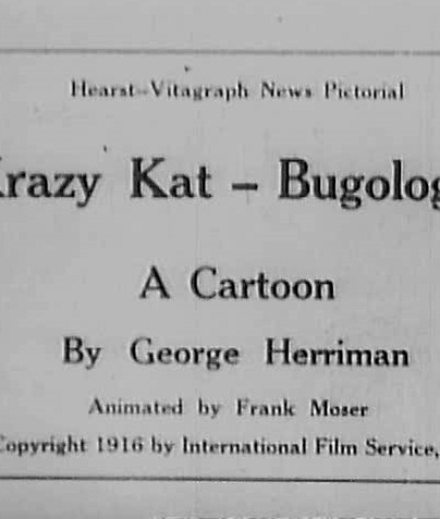 Krazy Kat – Bugologist (1916)