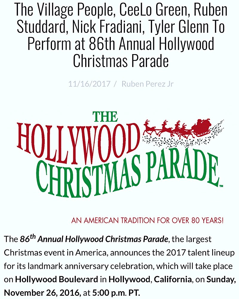 The 86th Annual Hollywood Christmas Parade (2017)