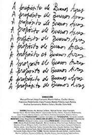 A propósito de Buenos Aires (2006)
