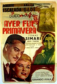 Ayer fue primavera (1955)