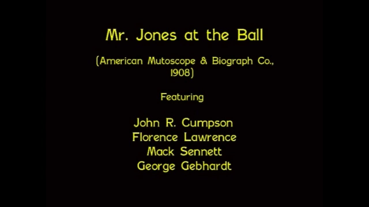 Mr. Jones at the Ball (1908)