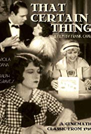 That Certain Thing (1928)
