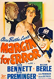 Margin for Error (1943)