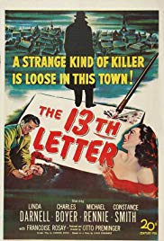 The 13th Letter (1951)