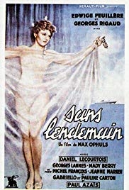 Sans lendemain (1939)