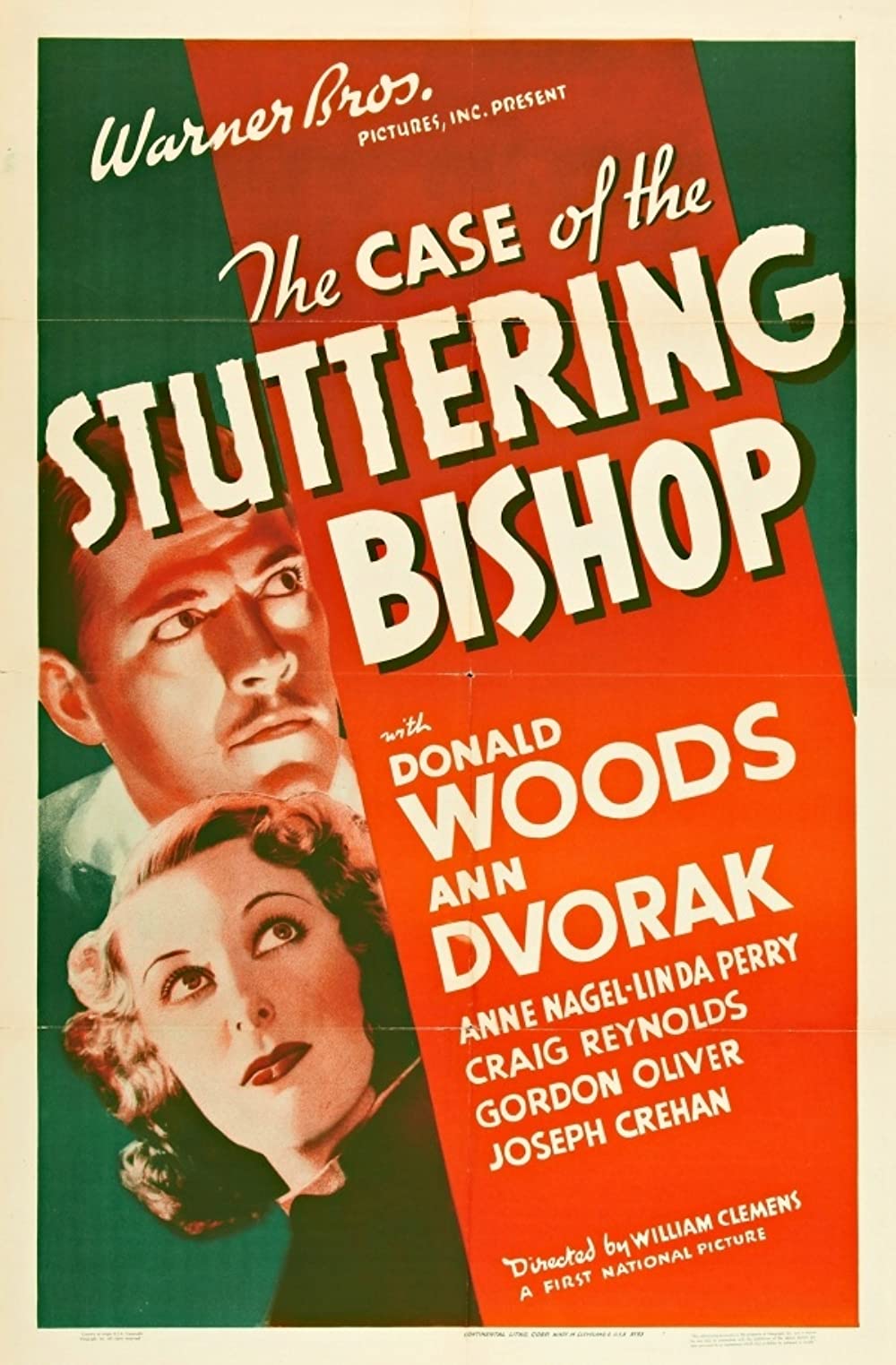 The Case of the Stuttering Bishop (1937)