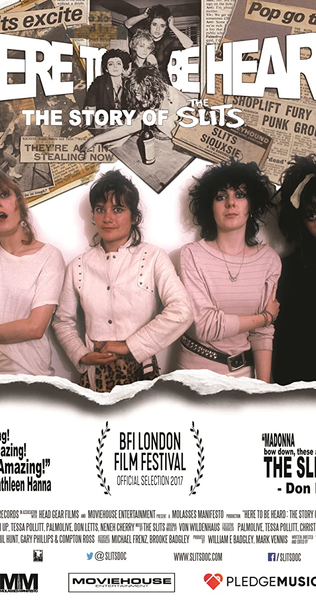 Here to Be Heard: The Story of the Slits (2017)